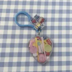 大倉トーイ ガチャガチャ ファンシーアクリルチャーム ままごとセット