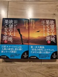 欲望の大地、果てなき罪 上下セット