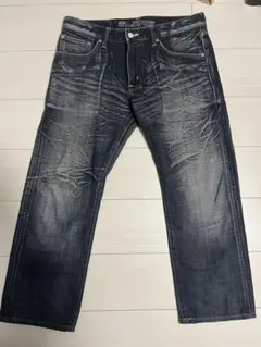 EDWIN 502 E ダークブルー デニムパンツ