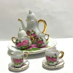 ☆陶器ミニチュア1/6 茶器 8点セット