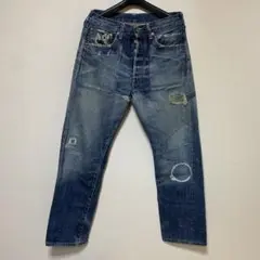【リーバイス】66年 復刻 赤耳BIG“E“ ヴィンテージ加工