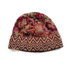 ミッソーニ　MISSONI オレンジラベル　つば広帽子　ハット　帽子 つば広 麦わら帽子 レディースハット 帽子 ストローハット