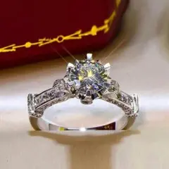 『品質重視』PT950プラチナのダイヤモンドリング1.0ct 新制品L503