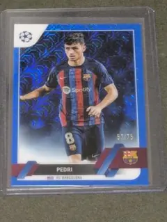 topps japan edition FCバルセロナ ペドリ 75シリ