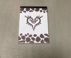 希少✨　東京ワンピースタワー限定　メモ帳パッド　トラファルガー・ロー