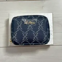 【新品未使用】クレリア メイクポーチ 化粧ポーチ マドンナブルー