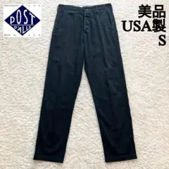 美品 USA製 POST OVERALLS SHIPS別注ワークパンツ S