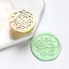 k004・ヘッドのみ ForYouシーリングスタンプヘッド　直径2.5cm