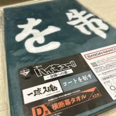 ハイキュー　一番くじ　D賞　青葉城西　横断幕　タオル　全国への道