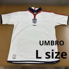UMBRO イングランド代表　ユニフォーム　半袖　リバーシブル　ベッカム　L