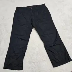 MEN'S MELROSE/メンズメルローズ クロップド パンツ【L】黒