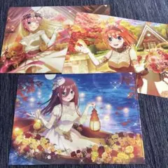 五等分の花嫁　ごとぱずストーリー　クリアファイル　3枚　まとめ売り