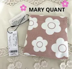 【値下げ】✿新品未使用✿完売品マリークワント総柄デイジープリント バネクチポーチ