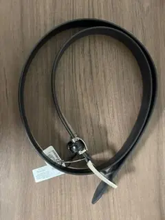 新品♪　未使用♪　Giorgio Rosati ブラック レザーベルト