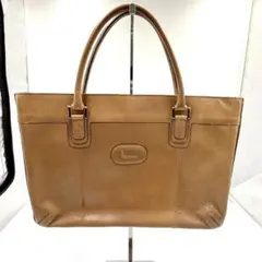 ランセル LANCEL ビジネスバッグ 本革 ヴィンテージ ビンテージ ブラウン