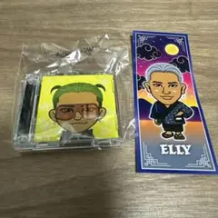 ELLY ミニCDキーホルダー　千社札　セット