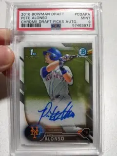 Pete Alonso Bowman Topps MLB PSA