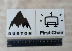 バートン BURTON カッティングステッカー正規品 ブラック