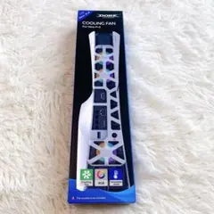 ✨新品✨PS5 Slim 冷却ファン ホワイト RGBライト USB3.0