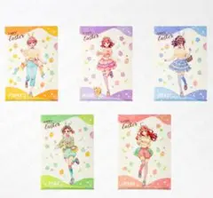 五等分の花嫁　イースター　ホログラムクリアファイル 全種