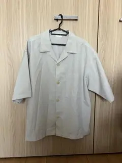 半袖ボタンシャツ　ホワイト　GU Mサイズ