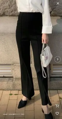 神戸レタス のびのびストレッチセンターラインマタニティパンツ