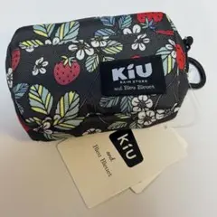 KiU and BleuBleuet ウォーターリペレントポーチM ストロベリー