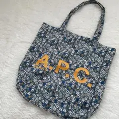 A.P.C. アーペーセーフランス エコバッグ トートバッグ 花柄 総柄
