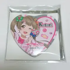 ラブライブ μ's ヴィレッジヴァンガード ハート 缶バッジ 南ことり