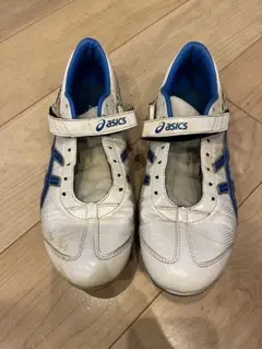 asics 陸上スパイク走幅跳用 ホワイト/ブルー