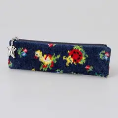 ♡VERY掲載♡FEILER♡ハイジ ペンケース♡学校フェイラー♡新品♡ネイビー