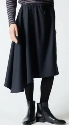 mizuiroind ミズイロインド アシンメトリー　スカート　日本製