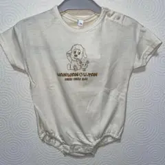新品　ベビー　いないないばあ　ロンパース　半袖　70