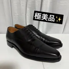 ⭐️極美品⭐️スコッチグレイン　0916 ビジネスシューズ　ブラック　レザー