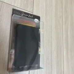 Greful ブラック パスケース Lサイズ