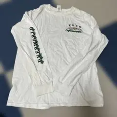 UVERworld EDEN プリント ホワイト長袖カットソー