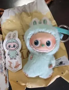LABUBU PIN FOR LOVE ラブブ　イニシャルキーホルダーI