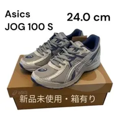 新品未使用！ASICS アシックス JOG 100 S 24.0cm
