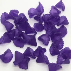 【909】アクリルビーズ パープル 50個 350円