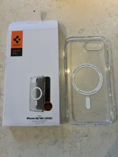 iPhone 16e ケース　spigen MagSafe対応　指紋防止