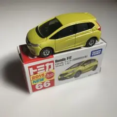 トミカ 赤箱Honda FIT 1/61 イエロー 66 初回限定仕様