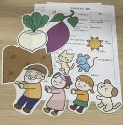 大きなカブ　パネルシアター