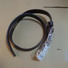 コムデギヤルソン・オム・HOMME／ LEATHER BELT ブラウン