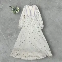 b*b様 【美品 2023】ヌキテパ　コットンガーゼフルエンブロイダリーフリルカ 2025年最新】ヌキテパ Cotton Gauze Full Dressの人気アイテム