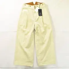 定価5.3万 未使用 MW エムダブリュー 太畝 コーデュロイ ワイドパンツ ♪