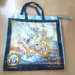 東京ディズニーシー ショッピングバッグ 15周年