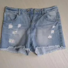 ショートパンツ デニム ジーンズ Gパン ダメージ加工☘