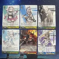 ヴァイスシュヴァルツ NIKKE レッドフード 他 R 6枚