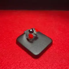 【ヴィンテージ】8号 ファッションリング アリスモチーフ ハート used r5