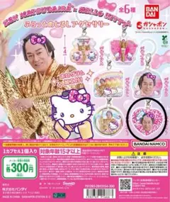 マツケンサンバ×ハローキティ ふらっとめじるしアクセサリー　デザインF